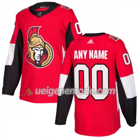 Herren Eishockey Ottawa Senators Trikot Custom Adidas 2017-2018 Rot Authentic